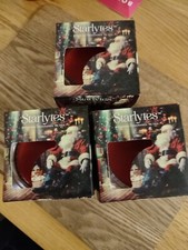 3 X Starlytes Christmas Candles Cinnamon Spice 