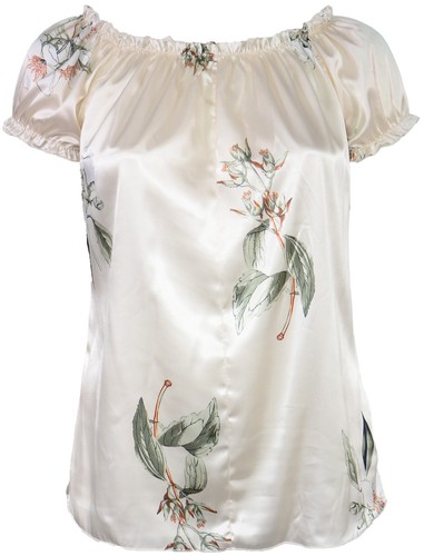 Dressy cream floral print - dressy,