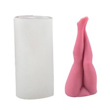 Silicone Moulds Silicone Clay Molds Silicone Soap Mold 3D Women Leg Shape