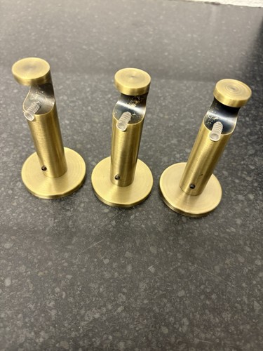 Brushed brass finished curtain - brushed,