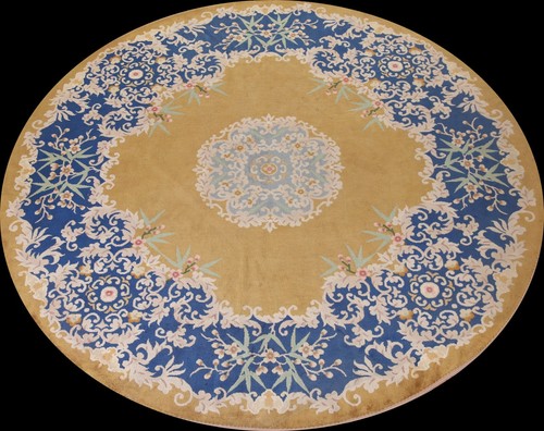 Semi antique gold floral art - semi-antique,