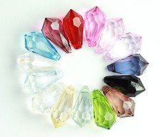 50 pcs Acrylic Transparent