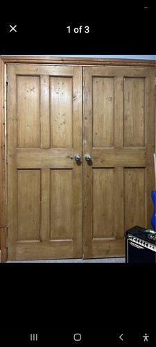 Reclaimed pine doors x - 2,