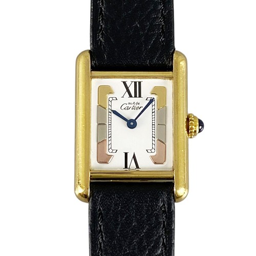 Cartier must tank - must, vermeil