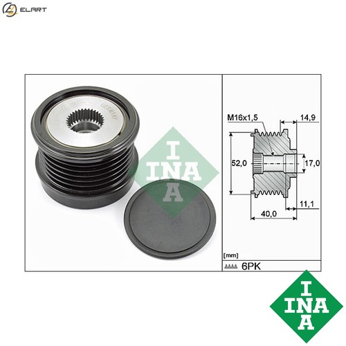 Alternator freewheel clutch - freewheel,
