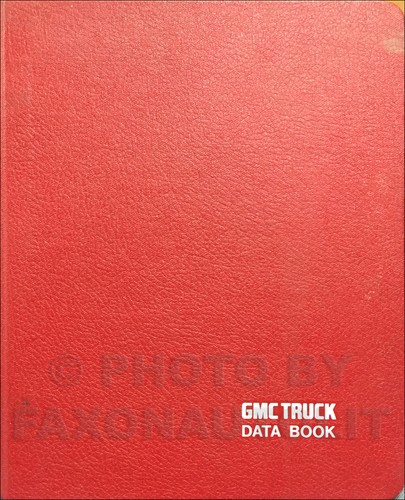 1984 gmc truck data - 1984,