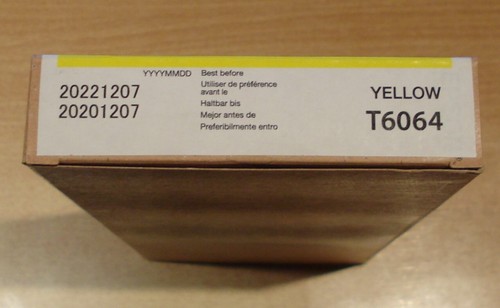 Genuine epson t6064 - genuine, yellow