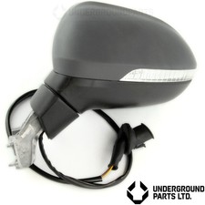 VW PASSAT B8 DOOR WING MIRROR FULL COMPLETE LEFT PASSENGER SIDE PRIMED 2015-2023