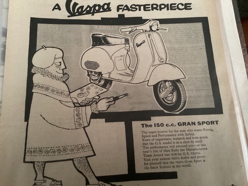 Vespa douglas gran sport - vespa,