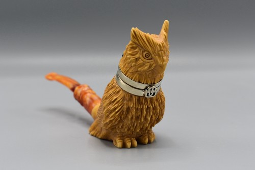 Owl figure pipe wind - w,