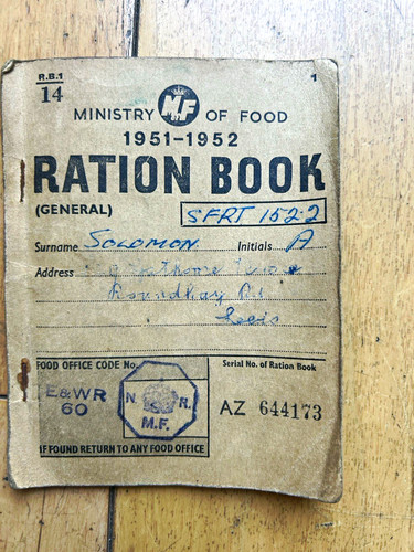 Ministry food ration - ministry, of