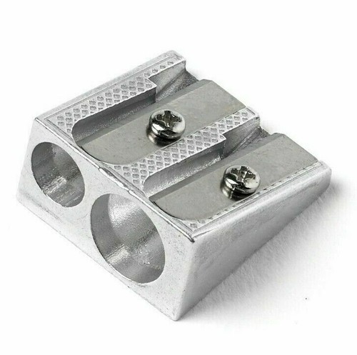 1pc double hole metal - double, pencil