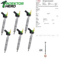 6x 0445116026 Bosch Injector Fuel Injector Mercedes Benz 3.0 CDI A6420701187