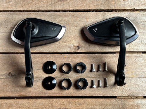 Bar end mirrors triumph - end,