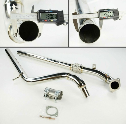 Stainless steel exhaust - stainless,