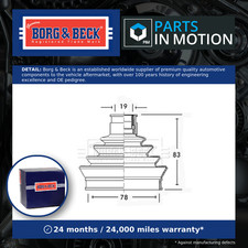 CV Joint Boot fits PEUGEOT 305 Mk2 1.8D Front Outer 83 to 87 161A(XUD7) C.V. B&B