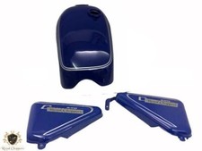 Fit For Norton Commando Roadster Blue Silver Petrol Tank With 850Side Panel