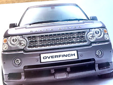 OVERFINCH RANGE ROVER + SPORT FRAMEABLE WALL ART ORIGINAL CLASSIC CAR ADVERT