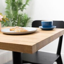 Solid Wood Oak Cafe Table Tops | Premium European Wooden Tops | Bistro Tabletops