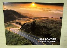ORIGINAL 1984 PONTIAC Sales