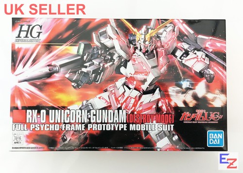 Bandai hguc 0 unicorn - hg, rx-0