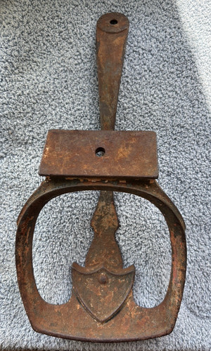 Vintage cast iron horse cart - vintage,