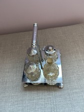 Vintage Silver Plated Cruet Set