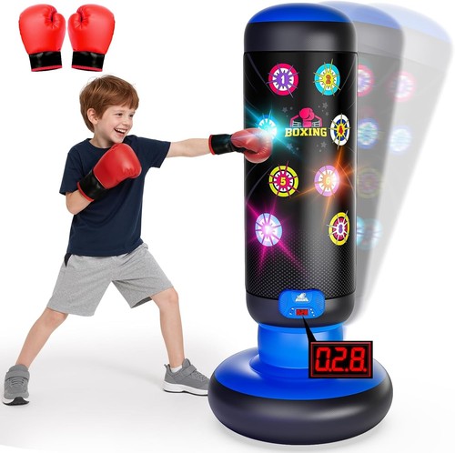 Interactive punching bag for - punching,