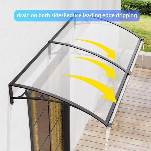Door canopy awning - xl, with