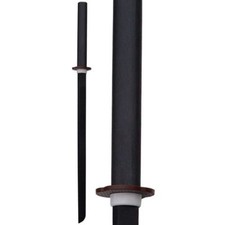 Wooden Martial Arts Ninja Bokken Black Oak Training Aid Forms Practice Weapons
