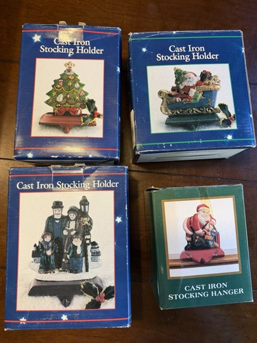 Vtg cast iron stocking - cast,