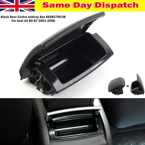 Black rear centre - rear, ashtray