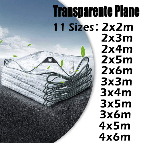 All sizes heavy duty clear - all,