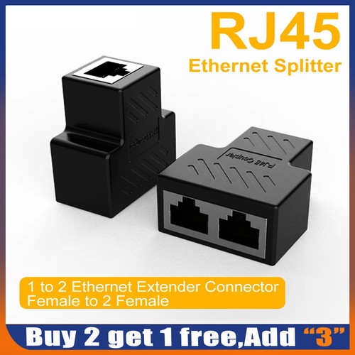 Rj45 ethernet splitter adapter - rj45,