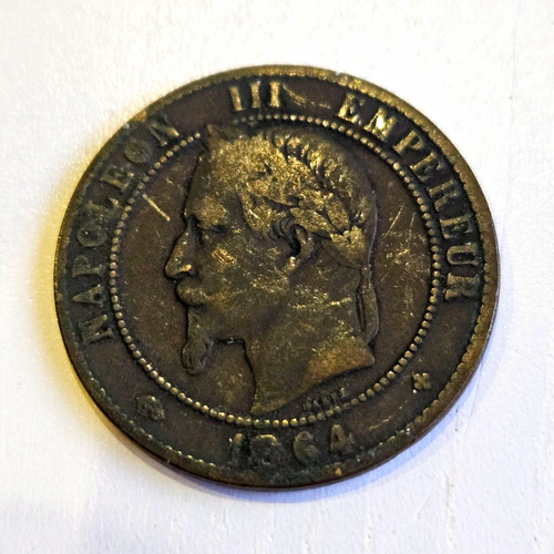 France centimes 1864 - france,