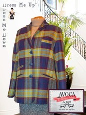 Avoca Navy Green Pure Wool