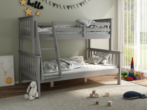 Clover triple sleeper 4ft grey - 4ft,