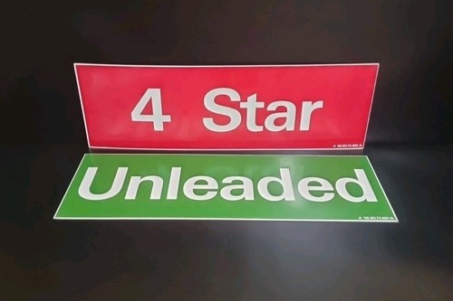 Vintage unleaded 4 - x, &