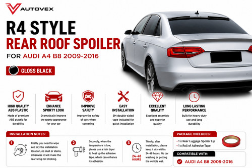 Style abs rear - rear, roof