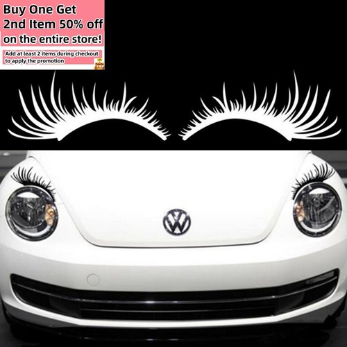 One pair headlight eyelashes - pair,