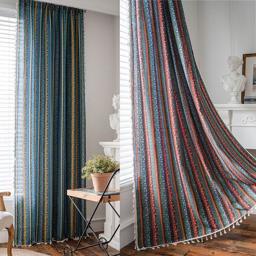 Vintage curtain for living - curtain,