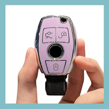 Key Fob Cover Case for Mercedes Benz A B C S Class AMG GLA CLA GLC W176 W221 Car