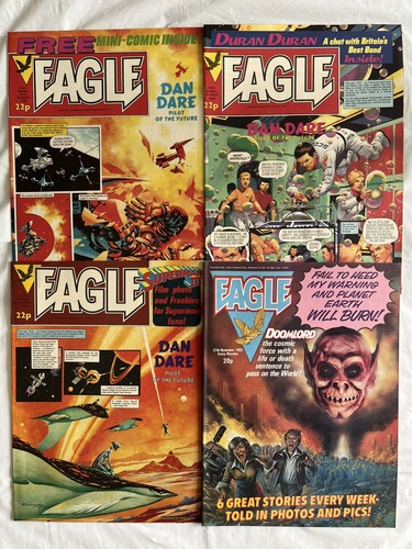 Eagle comics from - 4, 1982/3