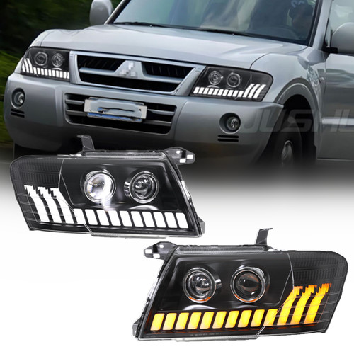 Led headlights spotlight - headlights, dual