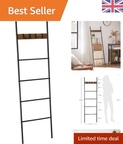 160cm wall mount ladder shelf - 160cm,