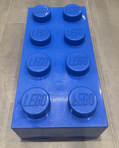 Lego storage brick teal - brick,