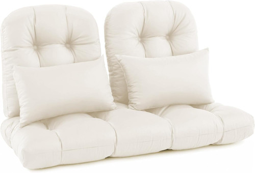 Pcs wicker furniture - 5,