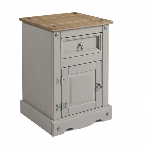 Corona bedside chest - bedside, cabinet