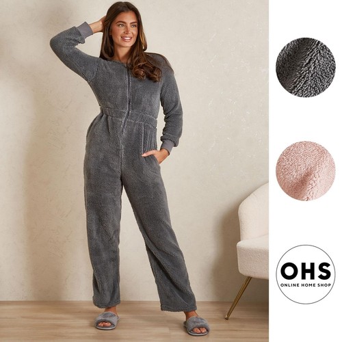 Ohs jumpsuit teddy fleece - ohs, long