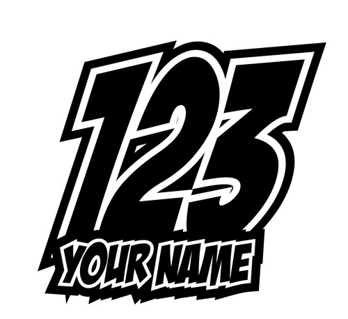 Custom race numbers and - race,